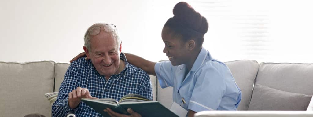 Senior Home Health Aide for Camden county NJ, Dementia Specialist.